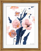 Watercolor Pink Poppies I Fine Art Print