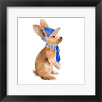 Trendy Meadow Buddy I (Ball Cap and Tie) Framed Print