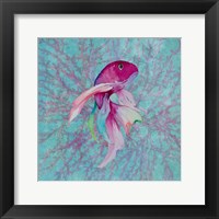 Fish On Coral I Fine Art Print