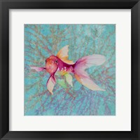 Fish On Coral II Framed Print