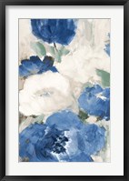 Blue Flower Power I Fine Art Print