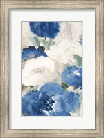 Blue Flower Power I Fine Art Print