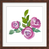 Fushia Roses Fine Art Print