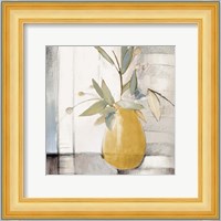 Golden Afternoon Bamboo Leaves II Fine Art Print