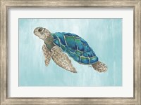 Watercolor Sea Turtle Fine Art Print