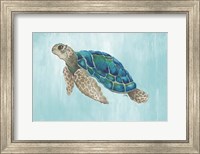 Watercolor Sea Turtle Fine Art Print