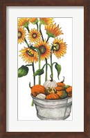 Harvest Bounty Tub I Fine Art Print