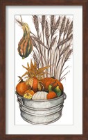Harvest Bounty Tub III Fine Art Print
