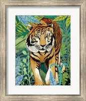 Tiger In The Jungle II Fine Art Print
