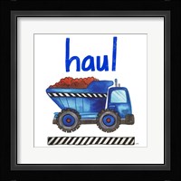 Haul Framed Print