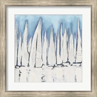 White Sailboat Crowd II Fine Art Print