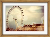 London Ferris Wheel Fine Art Print