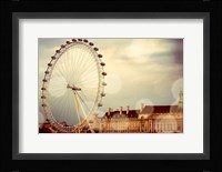 London Ferris Wheel Fine Art Print