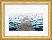 Lake Dock Fine Art Print