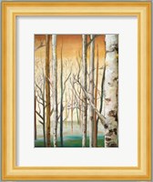 Gold Birch Forest II Fine Art Print