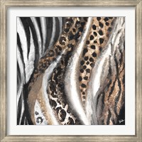 African Touch Square Fine Art Print