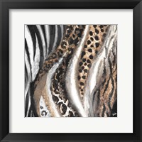 African Touch Square Fine Art Print