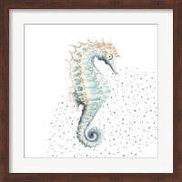 Turquoise Seahorse Fine Art Print