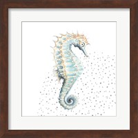 Turquoise Seahorse Fine Art Print