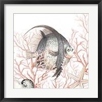 Ocean Fish On Coral Fine Art Print