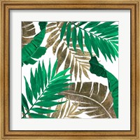 Modern Jungle Leaves Close Up I Fine Art Print