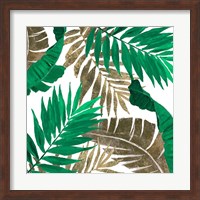 Modern Jungle Leaves Close Up I Fine Art Print
