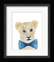 Lion With Bow Tie Fine Art Print