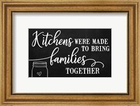 Kitchens Bring Families Together Fine Art Print