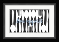 Bon Appetit Silverware Fine Art Print