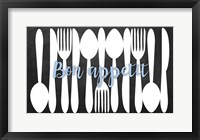 Bon Appetit Silverware Fine Art Print
