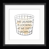 Laundry Day Framed Print