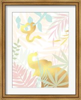 Golden Modern Safari I Fine Art Print