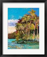 Tropical Side Of Town Fine Art Print