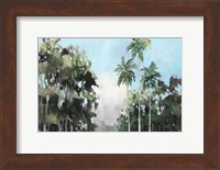 Palms On The Coast Fine Art Print