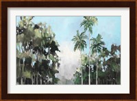 Palms On The Coast Fine Art Print