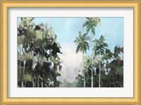 Palms On The Coast Fine Art Print