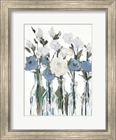Blue Romantic Blossoms Fine Art Print