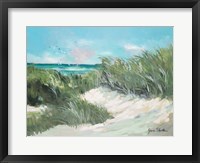 Beach Coast Grass Fine Art Print