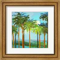 Sunny Palm Trees Fine Art Print