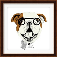 Studious Pup Fine Art Print
