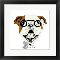 Studious Pup Fine Art Print