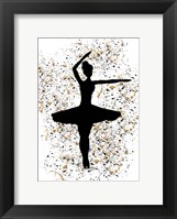 Ballerina Silhouette III Fine Art Print