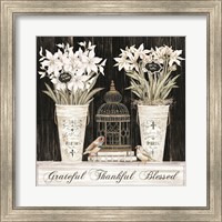 Grateful Thankful Blessed Still Life Fine Art Print