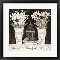 Grateful Thankful Blessed Still Life Fine Art Print