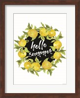 Hello Summer Lemons Fine Art Print