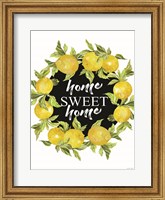 Home Sweet Home Lemons Fine Art Print