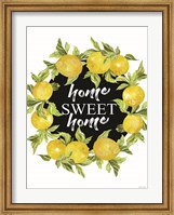 Home Sweet Home Lemons Fine Art Print