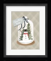 Christmas Magic Snow Globe Fine Art Print