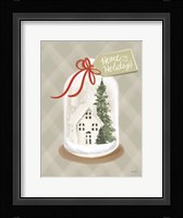 Home for the Holidays Snow Globe Fine Art Print