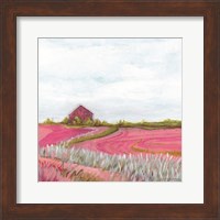 Pink Fall Farm Fine Art Print